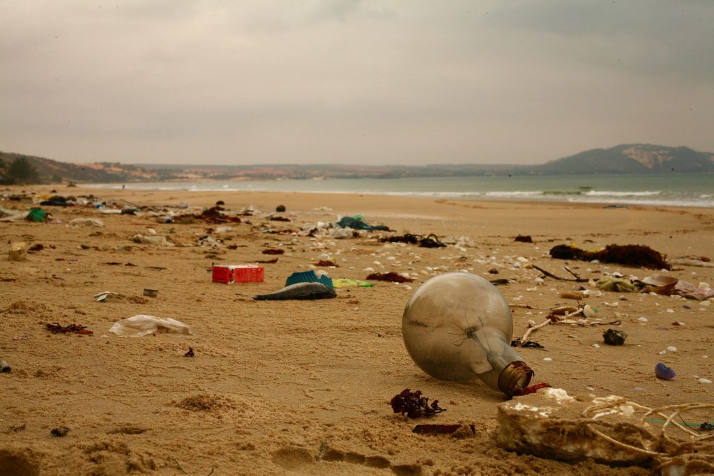 Lixo é um dos principais problemas que afetam os oceanos (Foto: Pixabay)