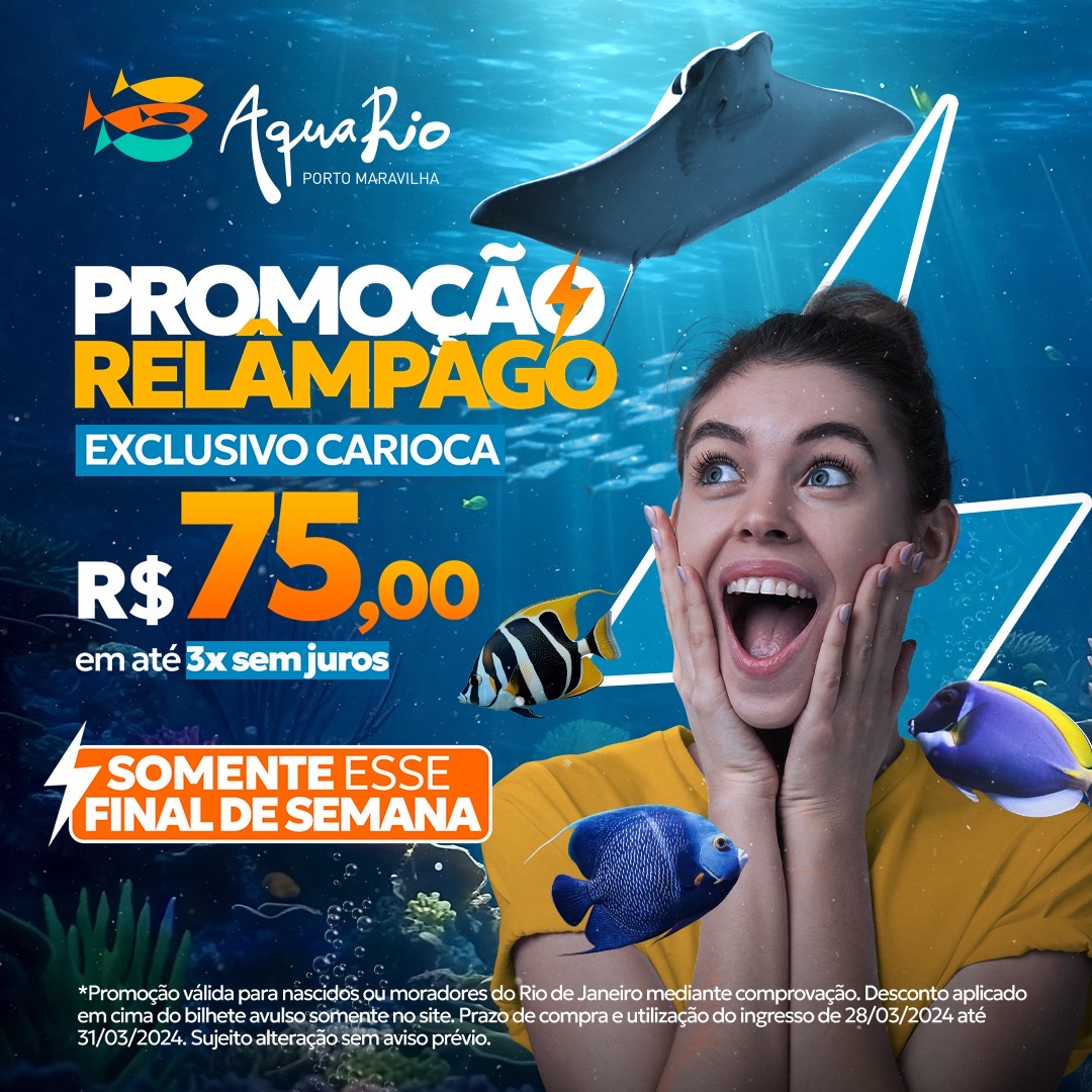 Oportunidade Única: Visite o Maior Aquário Marinho da América do Sul ...