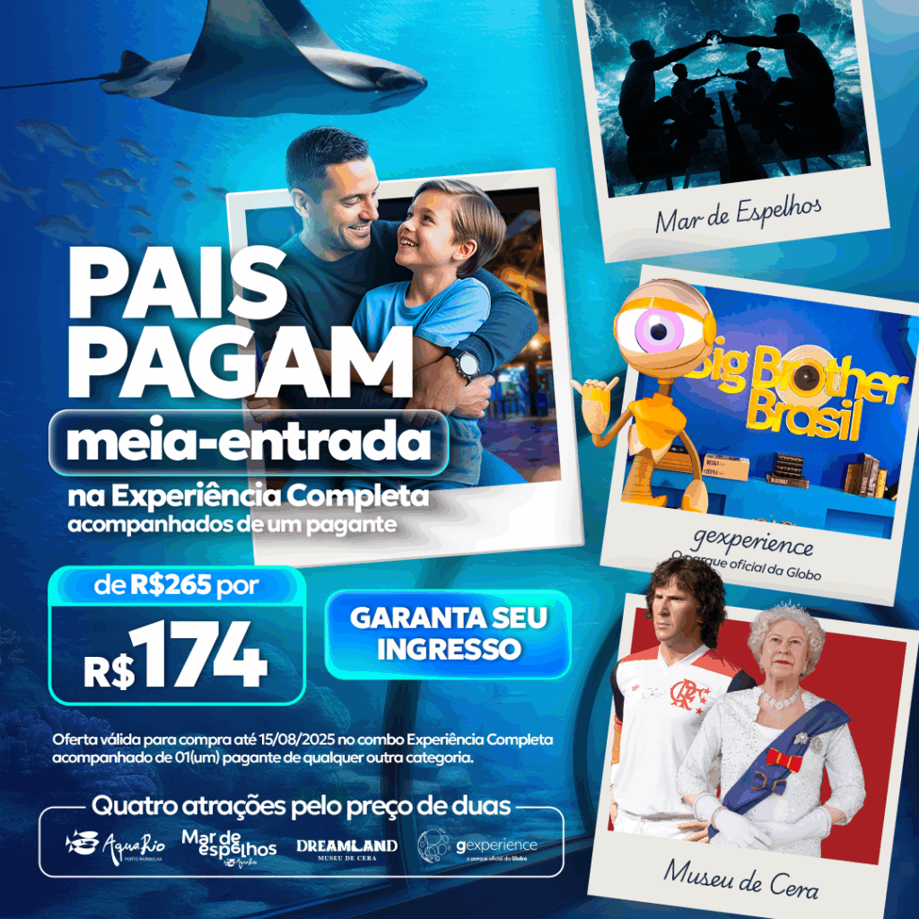 Dia dos Pais no AquaRio